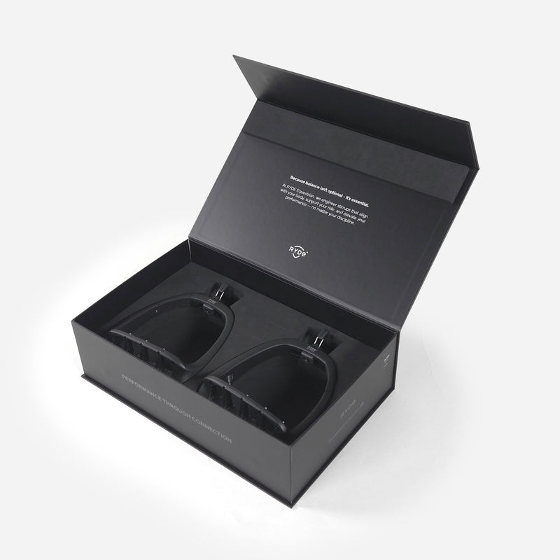 RYDE Align Stirrups - Black