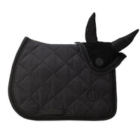UBlack Rider Back to Black Jumping Saddle Pad