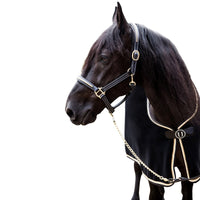 UBlack Rider U Black Gold Fleece Rug