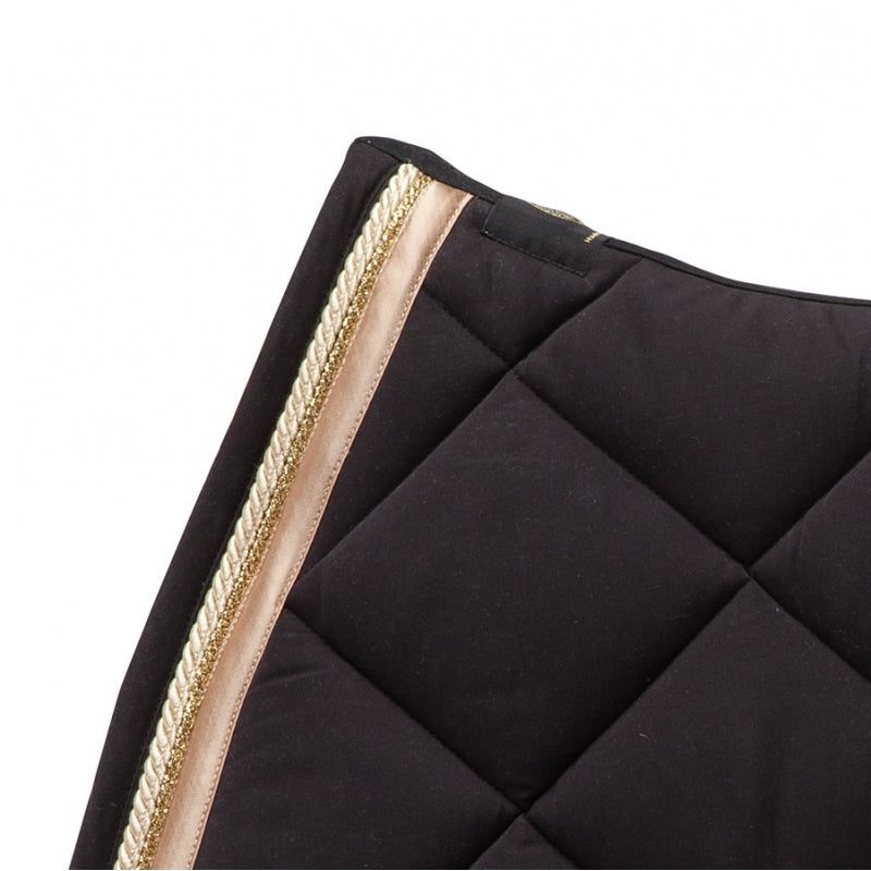 UBlack Rider U Black Jumping Saddle Pad