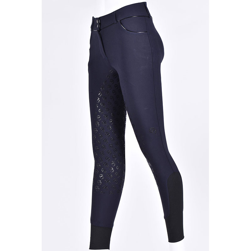 Cavaleros Belica Black Breeches - Navy