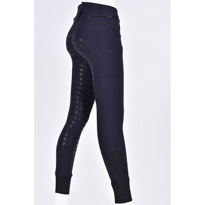 Cavaleros Belica Black Breeches - Navy