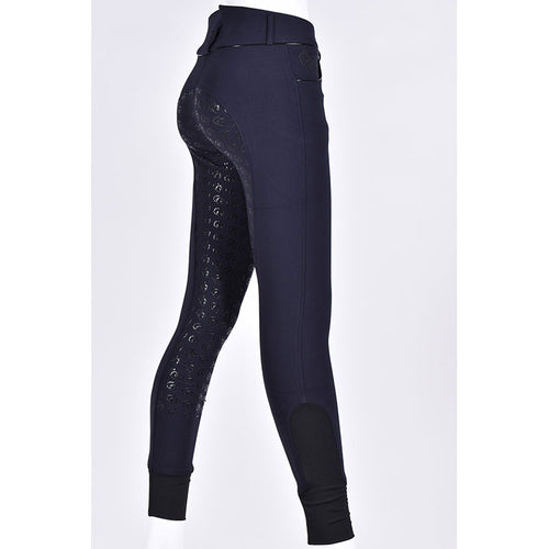 Cavaleros Belica Black Breeches - Navy