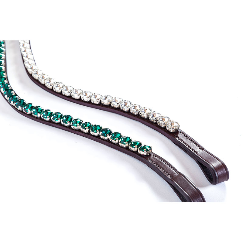 The CentreLine Oxford Anatomical Rolled Double Bridle