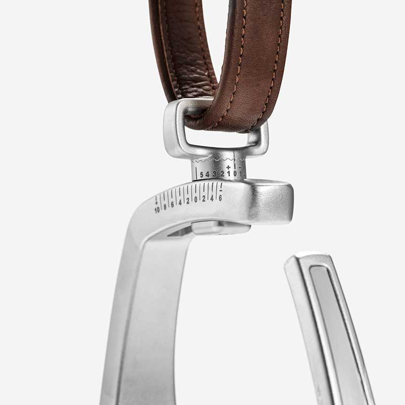 RYDE Adjustable Stirrups - Silver