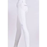 Cavaleros Evento Slim Breeches - White