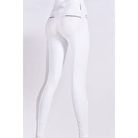 Cavaleros Evento Slim Breeches - White