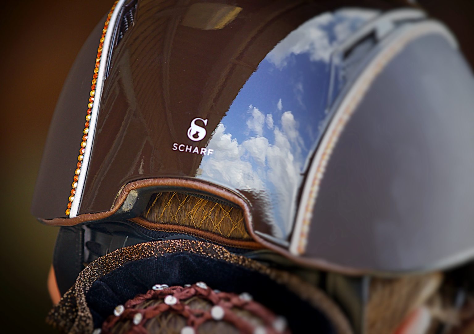 Custom Scharf Riding Hat Bespoke Riding Helmets The Centre Line