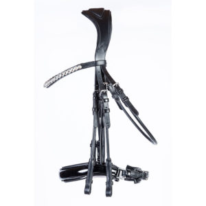 Luxe of London Oxford Anatomical Rolled Double Bridle