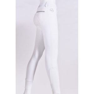 Cavaleros Evento Slim Breeches - White