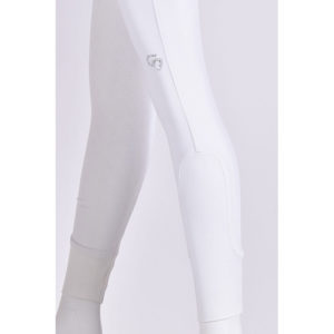 Cavaleros Evento Slim Breeches - White